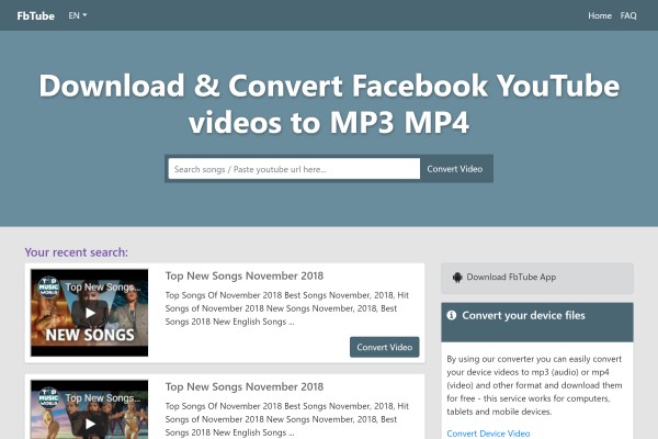 online video converter facebook