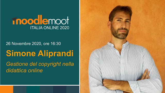 Gestione del copyright nella didattica online: il mio intervento per MoodleMoot Italia 2020