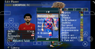 Mod eFootball 2020 PES Ultimate PPSSPP