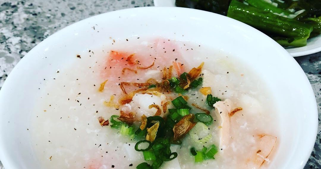 Seafood Congee (Instant Pot)