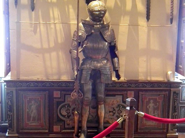 Maximilian style armour, collection of the Chateau of Cheverny, Loir et Cher, France. Photo by Loire Valley Time Travel.