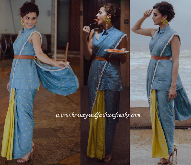 Taapsee Pannu In An Aapro Sari: Yay Or Nay?