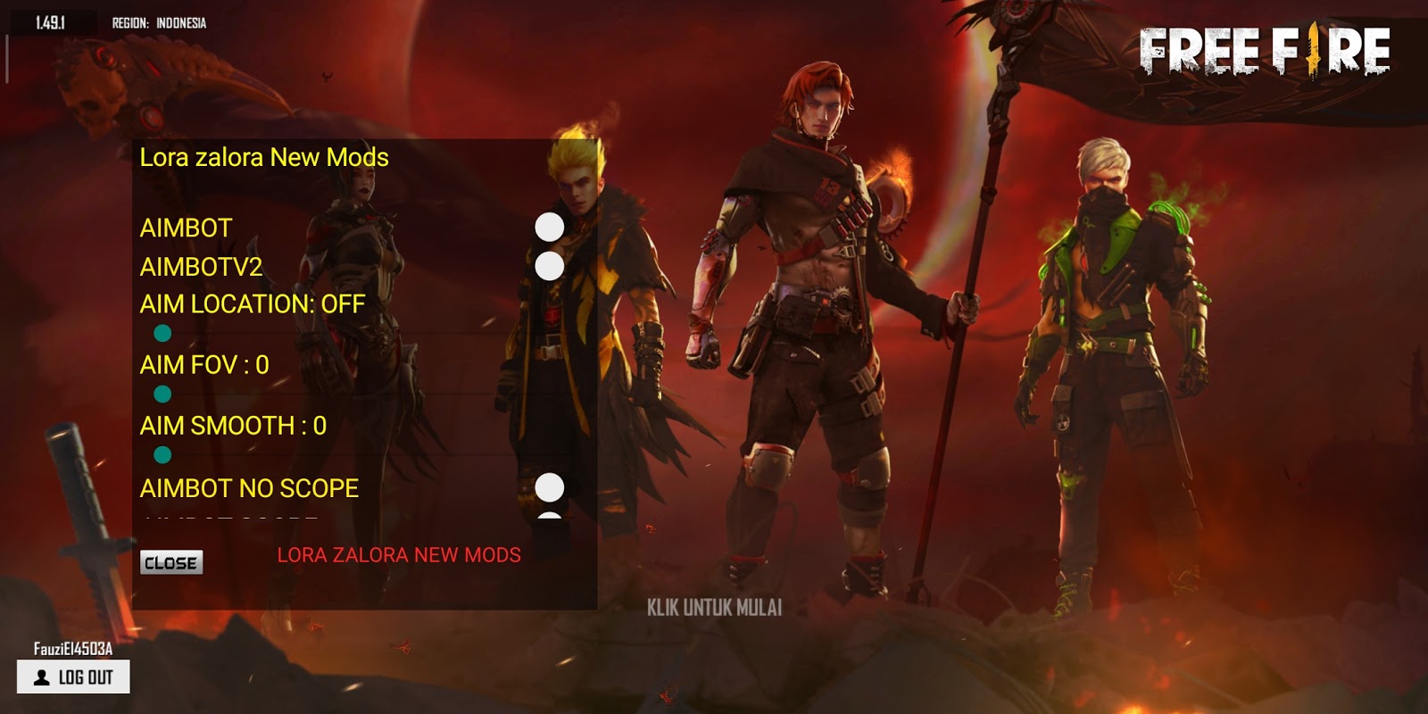 Lorazalora New Mods Free Fire 1 49 Amp 1 48 Mod Menu Free