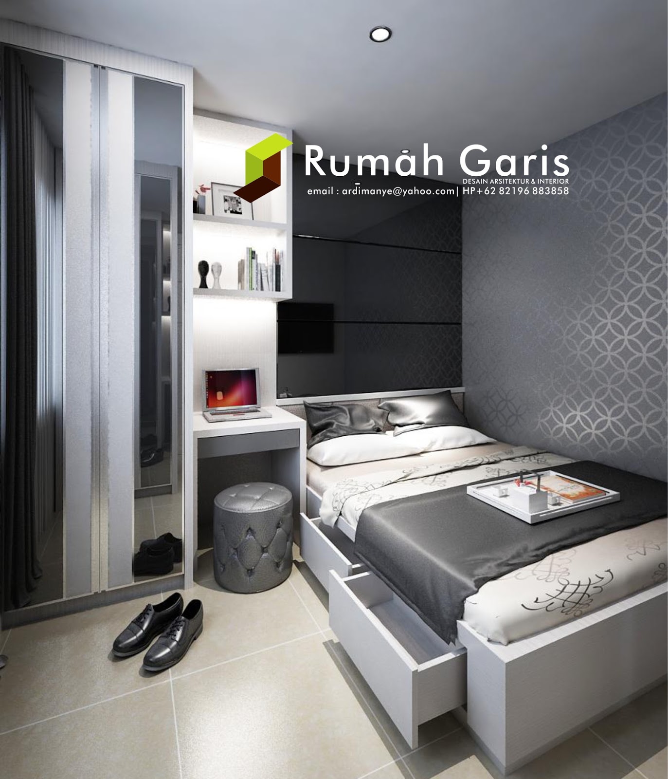 Interior Apartemen Di Jakarta Dan Surabaya Rumah Garis