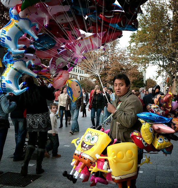 Globos - fiestas del Pilar 2013 - Balloons