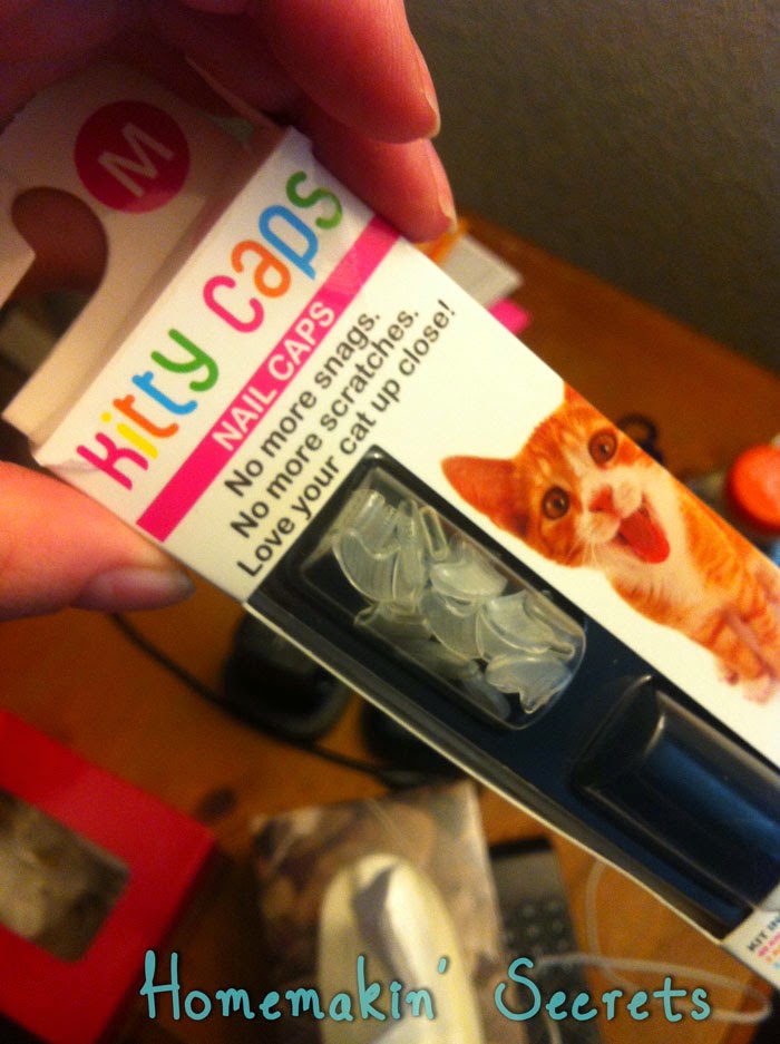 Homemakin' Secrets Kitty Claw Caps an Alternative to Declawing