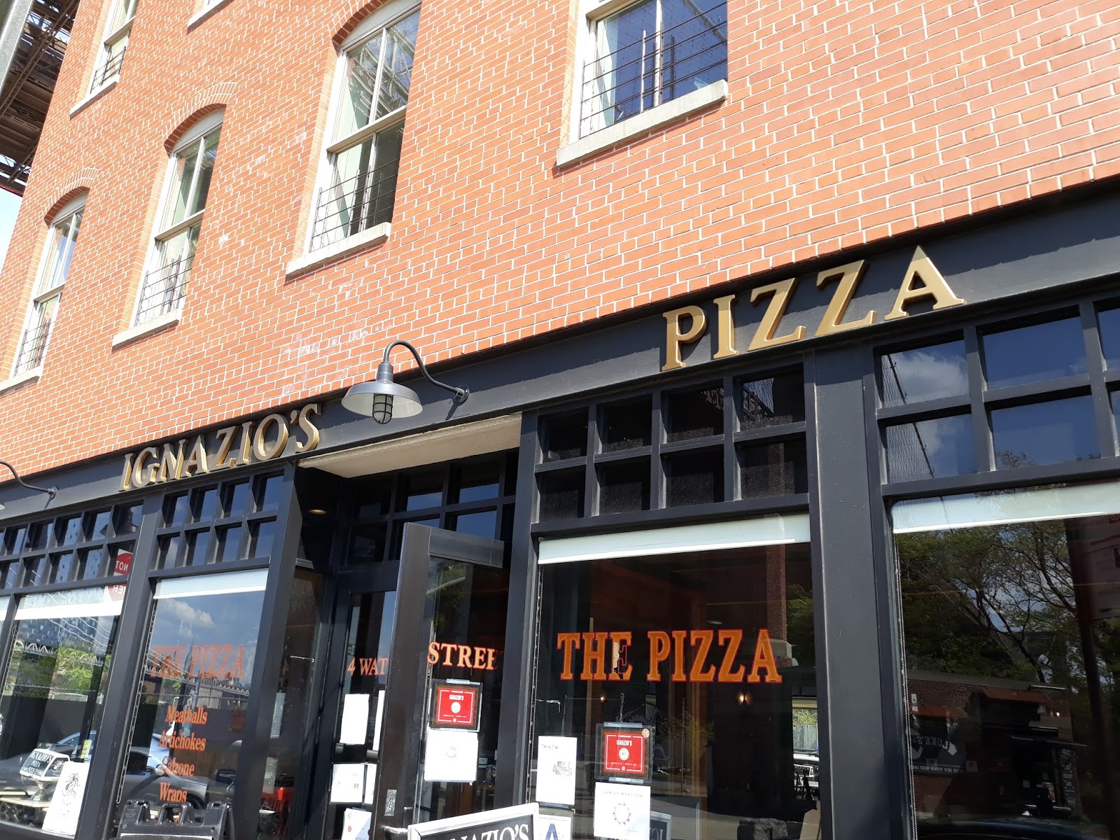 For the Most Unassuming Pizza in DUMBO “Ignazio’s”