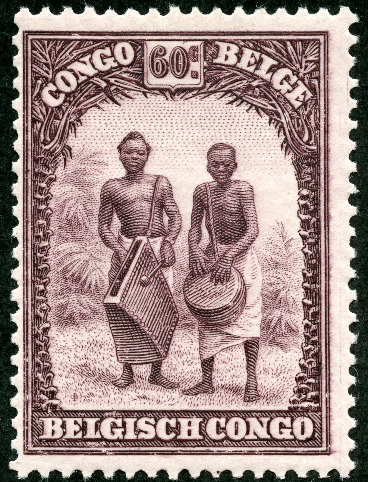 Big Blue 18401940 Belgian Congo Stamps Part II A closer look