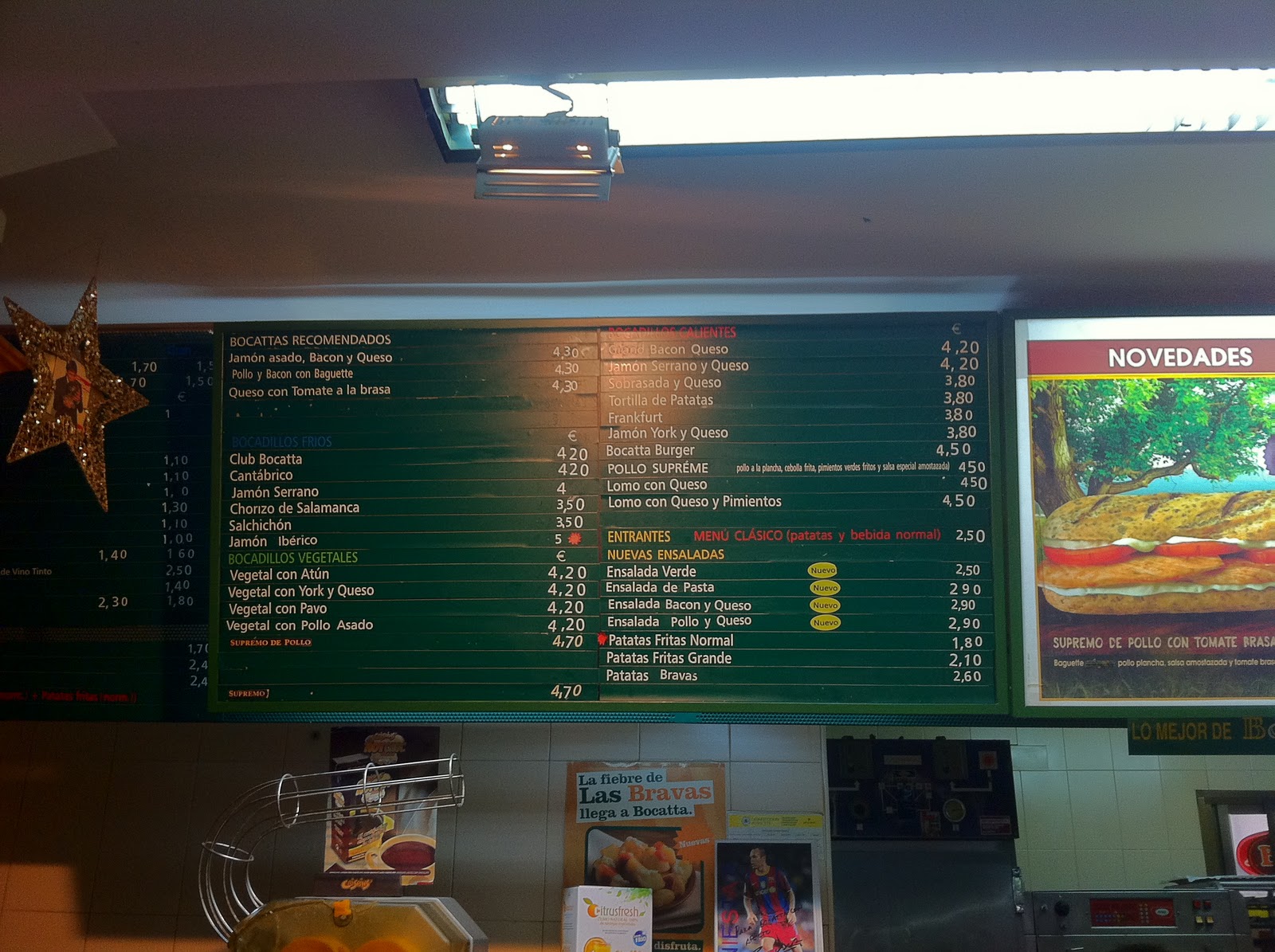 Where in the World is Joe... San Diego Menus for the Bar and Menus for