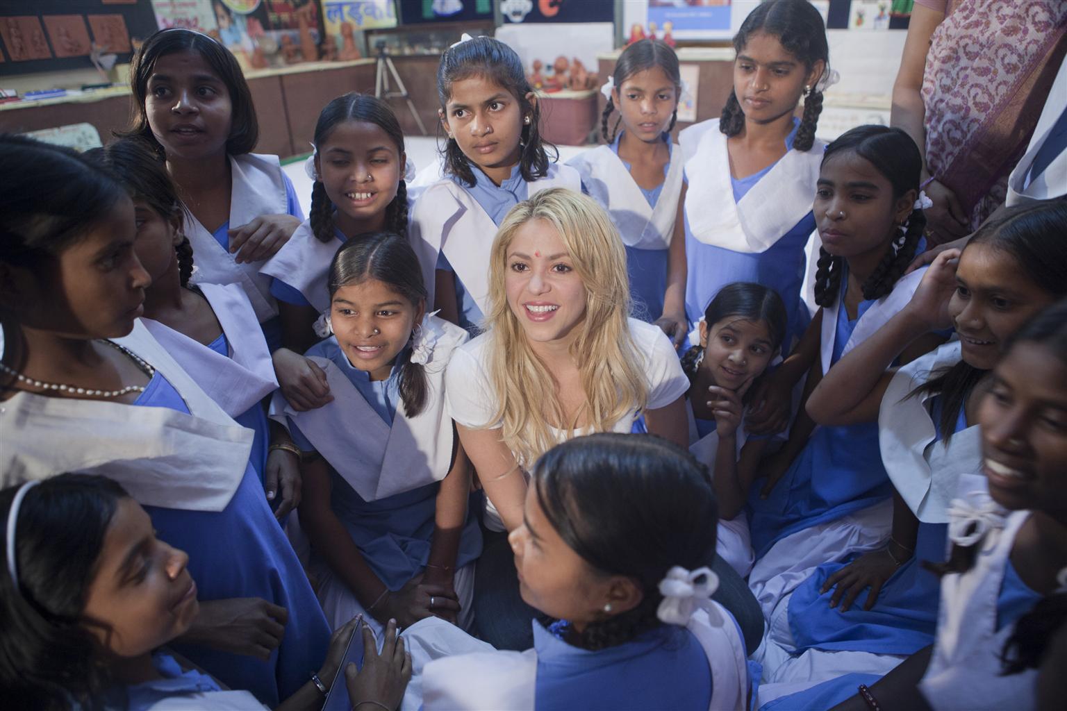 O dia em que Shakira se tornou embaixadora da UNICEF - PD BRASIL