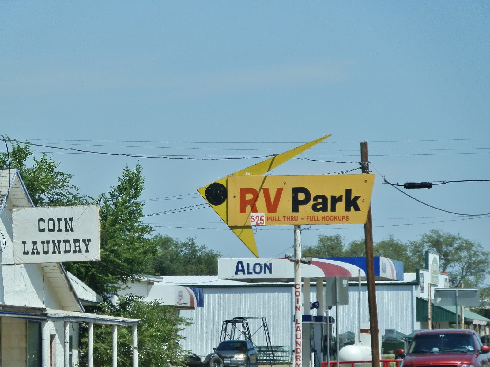 Places To Go, Buildings To See Signs Clarendon, Texas