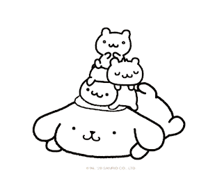 פומפומפורין דפי צביעה