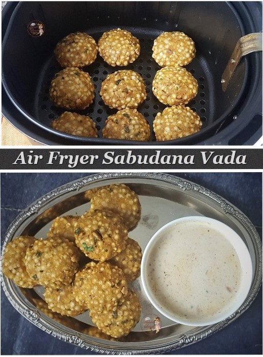 Best Air Fryer Sabudana Vada For Aashadhi Ekadashi Fast Aaichi Savali