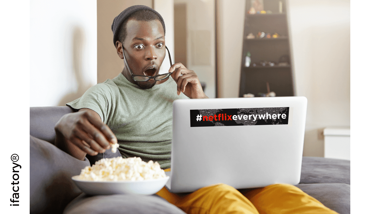 congolais étonné d'accéder à Netflix