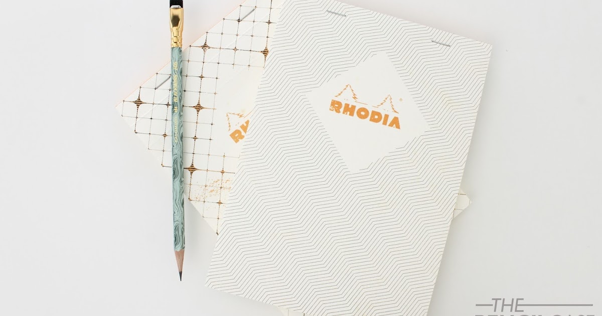 PAPER REVIEW: RHODIA HERITAGE A5 WRITING PAD, The Pencilcase Blog