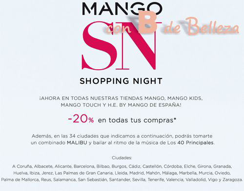Mango shopping night