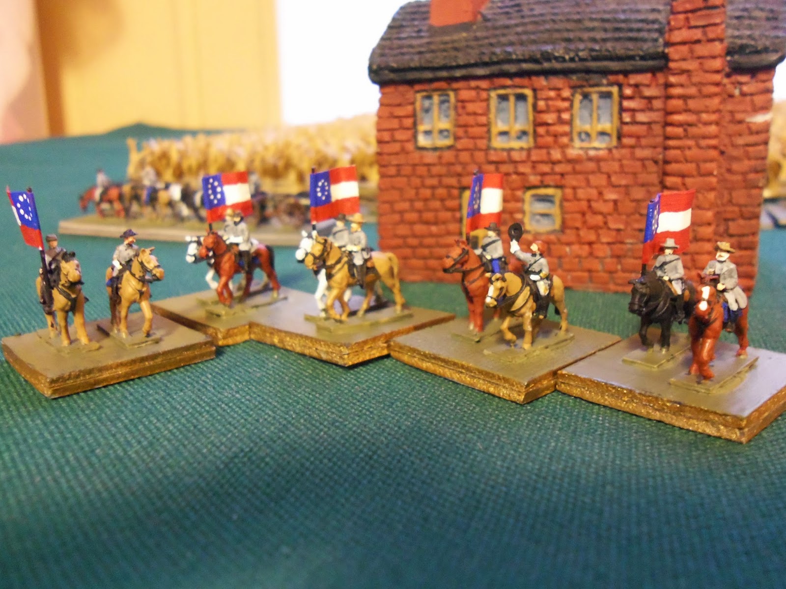 The Line of Battle General John Bankhead Magruder 