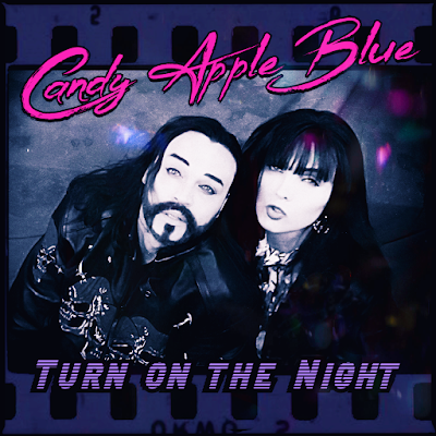 candy apple blue turn on the night