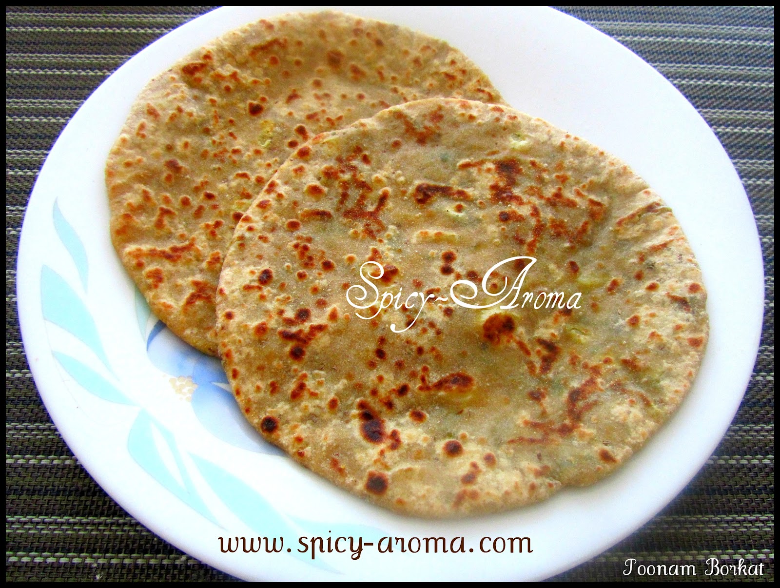 Aloo Paratha (Stuffed with Kasoori Methi Aloo) SpicyAroma