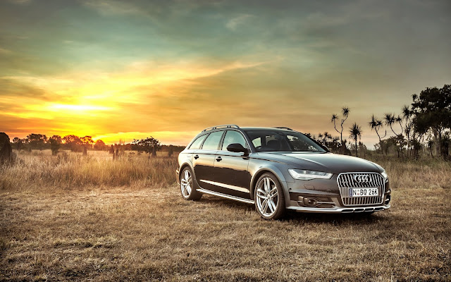 Audi A6, Allroad Side View Hdr.