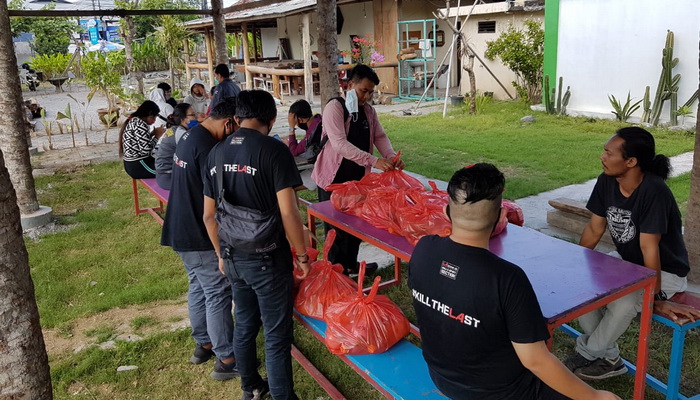 Aksi Sosial Gamers Bali Disambut Hangat Korban PHK dan Karyawan Dirumahkan