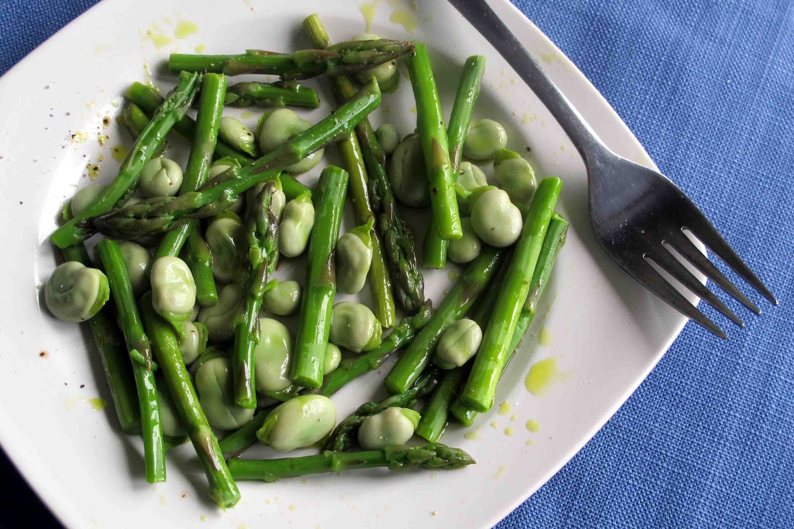 Shoot and Eat Three Asparagus and Broad (Fava) Bean Salads