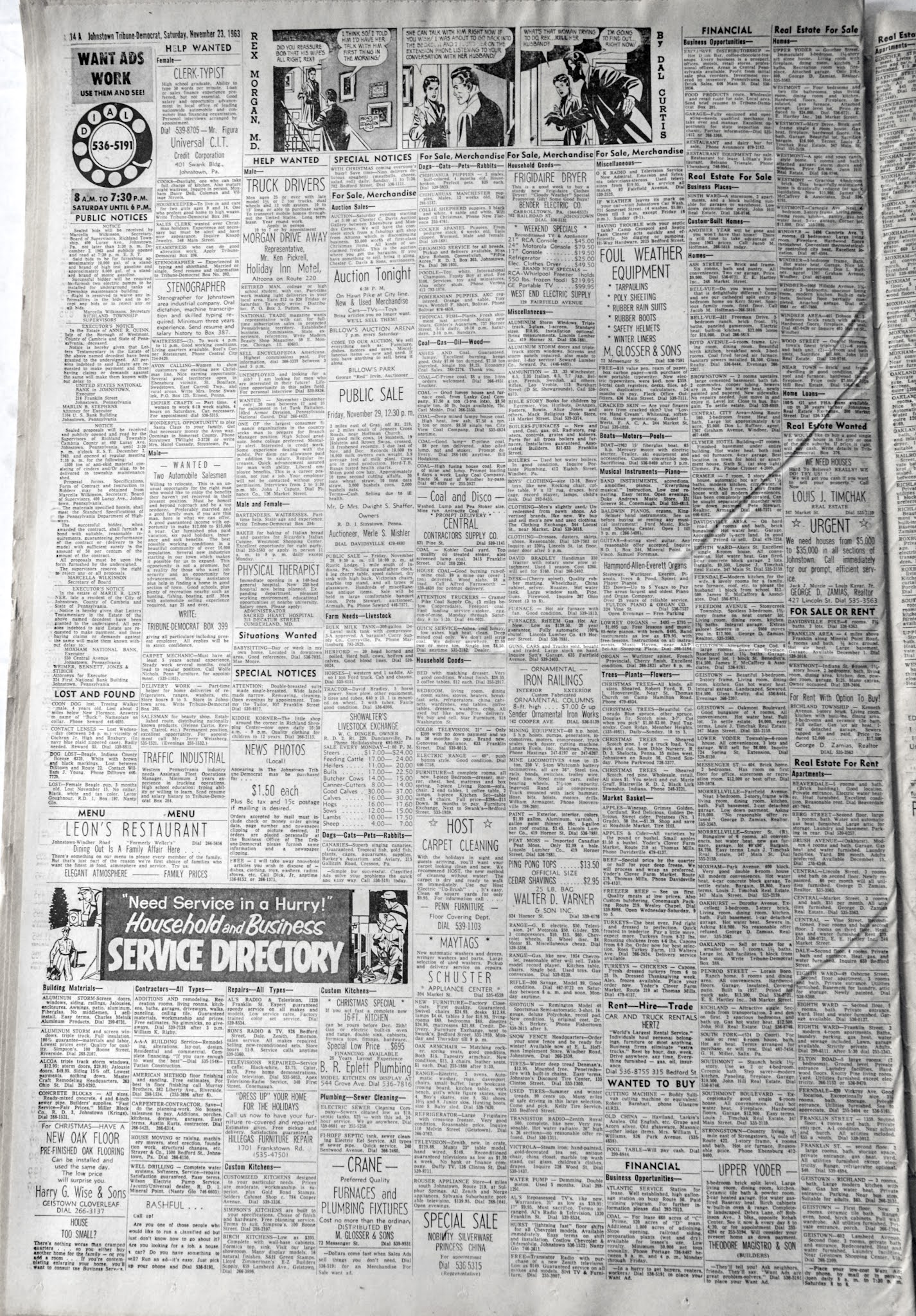 Old Johnstown Newspapers