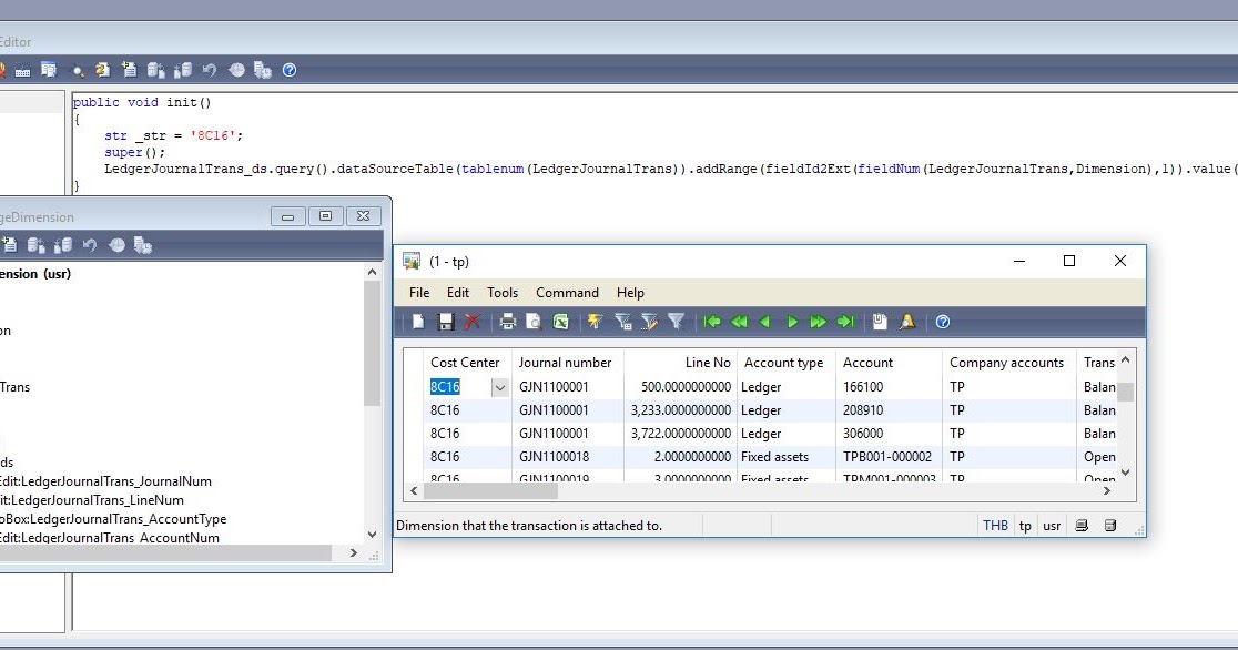 Add dimension in Range in ax