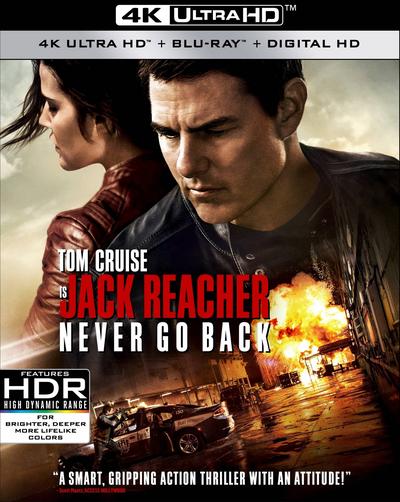 Jack Reacher: Never Go Back (2016) 2160p HDR BDRip Dual Latino-Inglés [Subt. Esp] (Acción. Thriller)