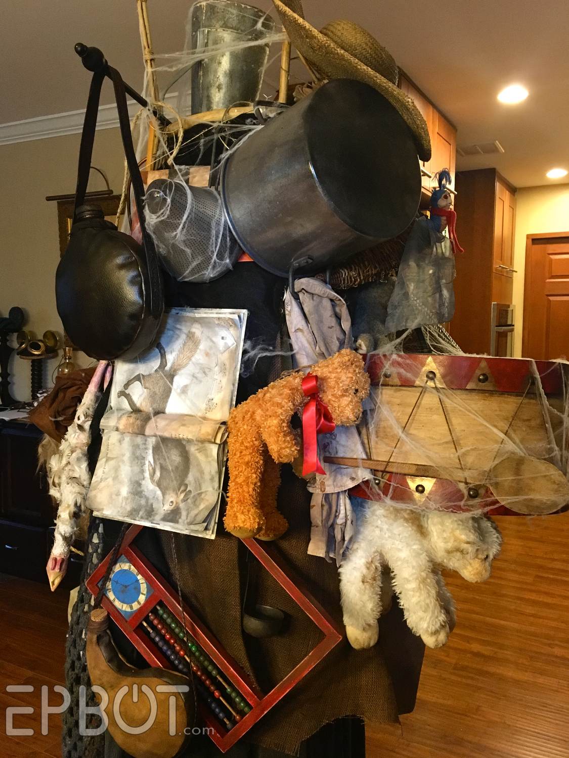 EPBOT Our Labyrinth Junk Lady... IS ALIVE!