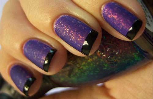 10. French Nail Designs with Bold Colors - wide 2