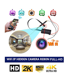 Spy Camera 4K Rebon Wifi IP Camera P2P Night Vision CCTV Cam