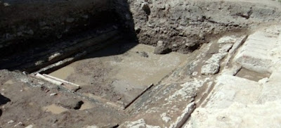 Roman-era frigidarium unearthed in Burgas