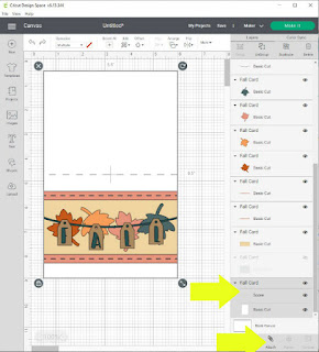 Design Space Screenshot - Attach Score to Card Base