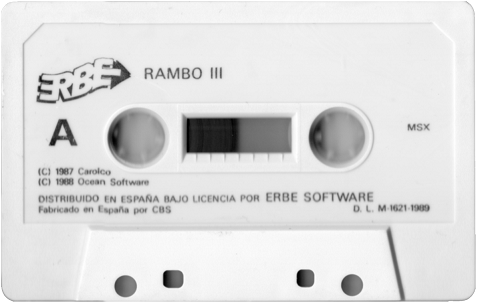Recuerdos de 8 Bits: Rambo III (Ocean Software, 1988)