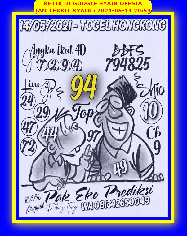 PREDIKSI HK MALAM INI