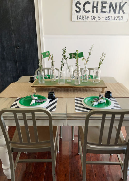 St Patrick's Day Table Decorations