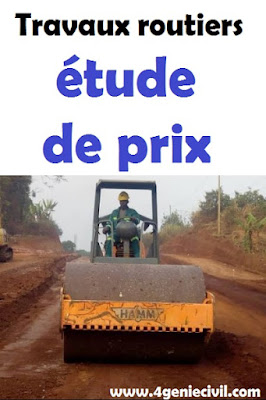 Télécharger ce fichier excel très détaillé d'étude de prix de route, calculant les valeurs proportionnelles pour la réalisation d'un km de route.