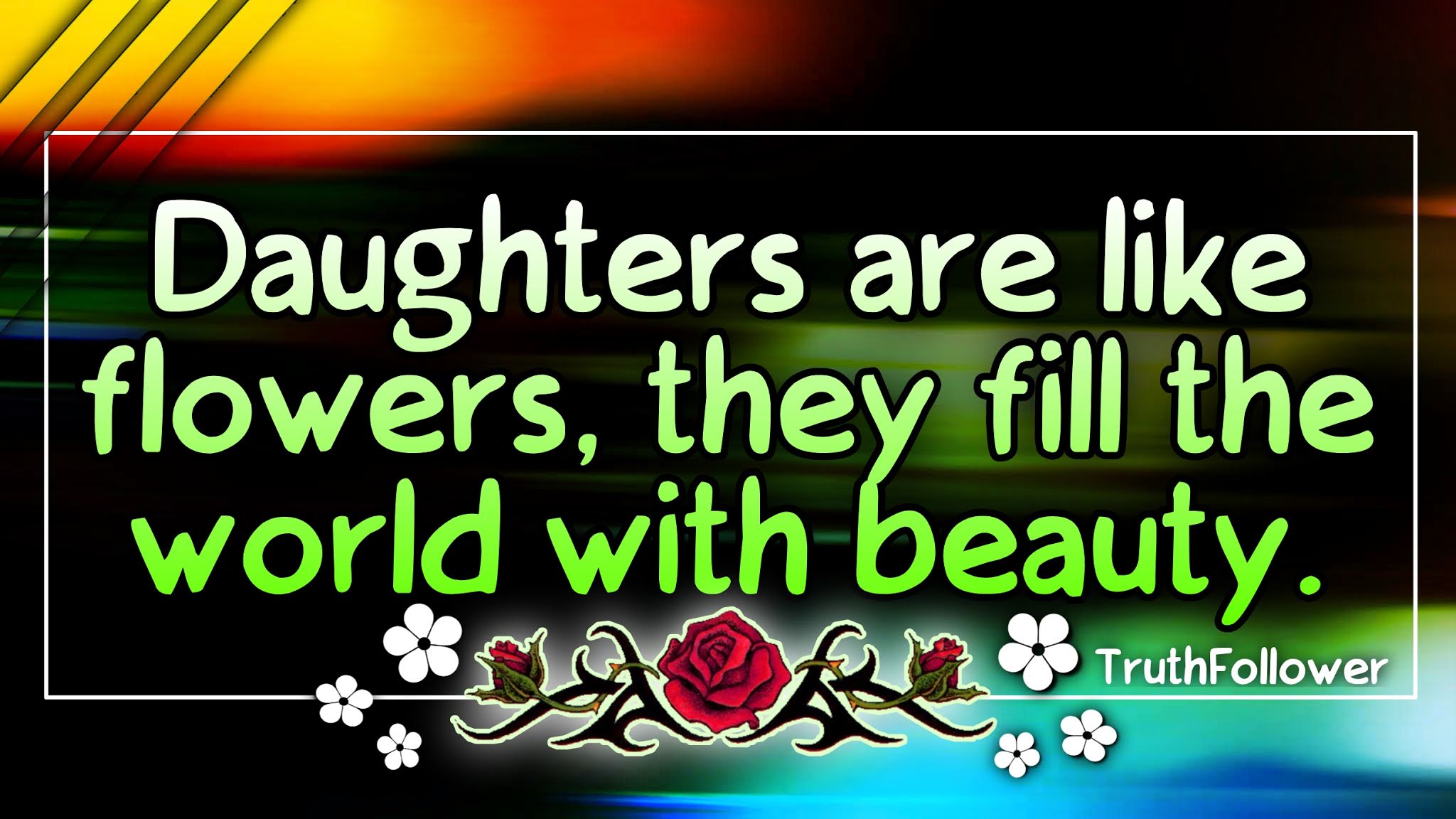 My Daughter beautiful flower and the heart of my life