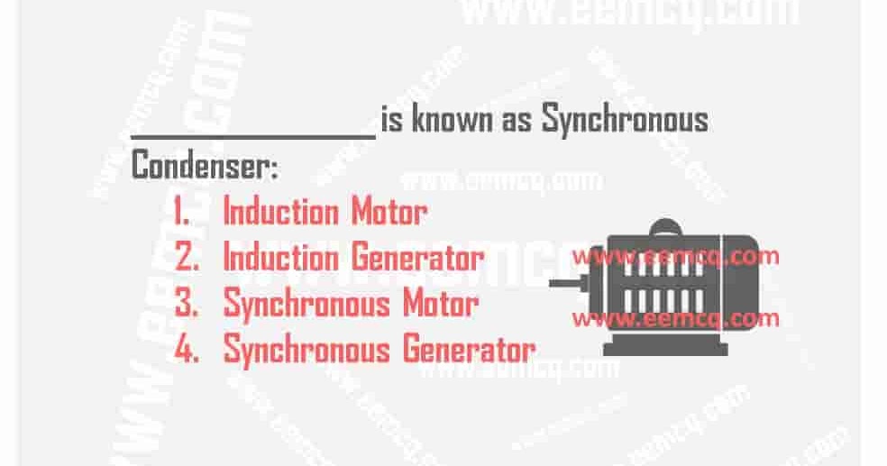 2 Important Questions about Synchronous Condenser that Every One Should