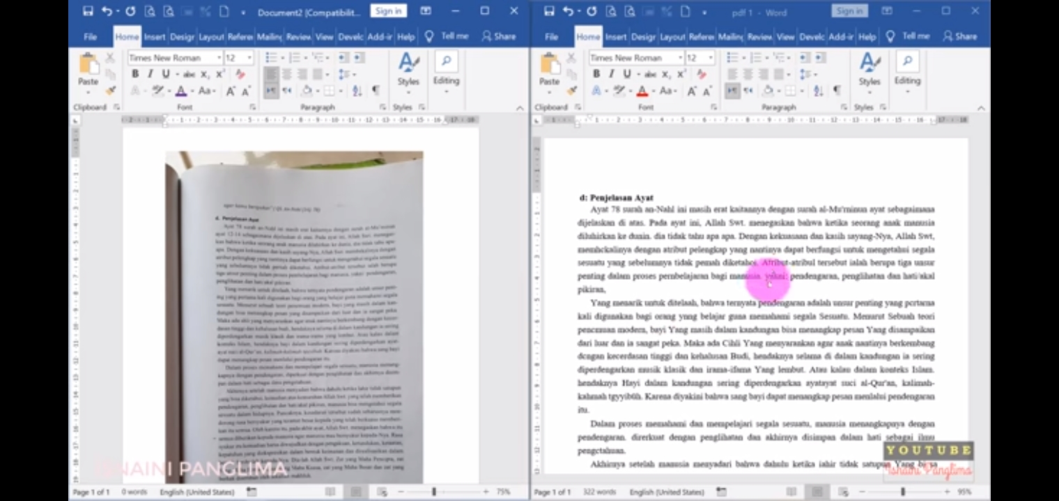 2 Cara mudah mengetik teks otomatis di Microsoft word