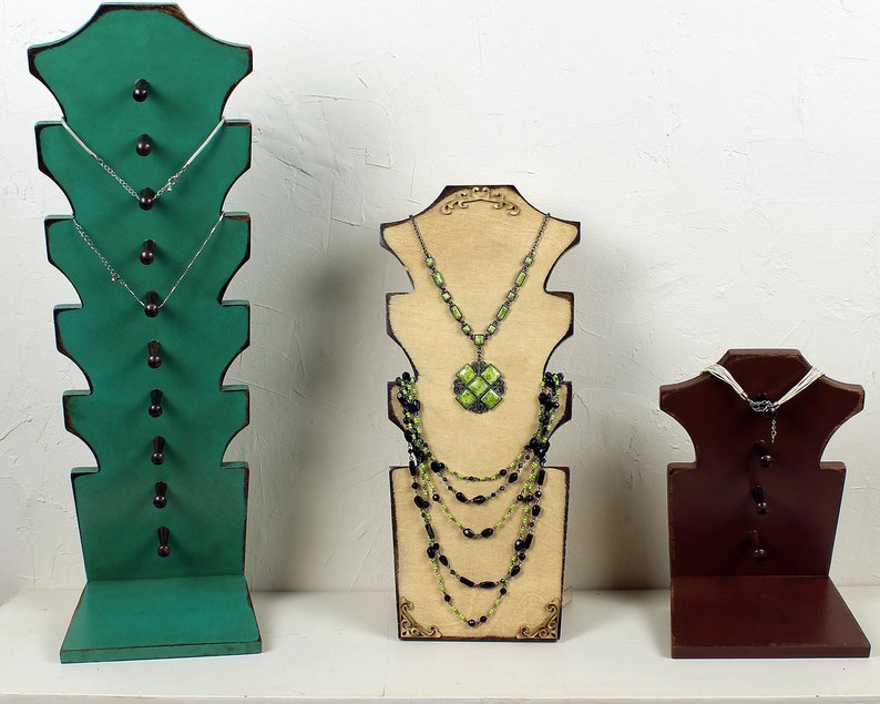 DIY Necklace Display Stand 1 (Easy) 