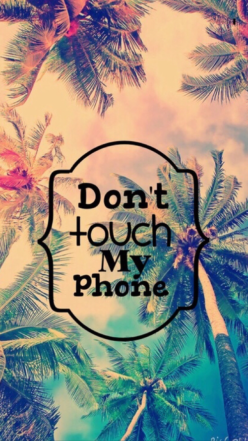 [ S u s H i ] Don't Touch My Phone Wallpapers خلفيات ايفون