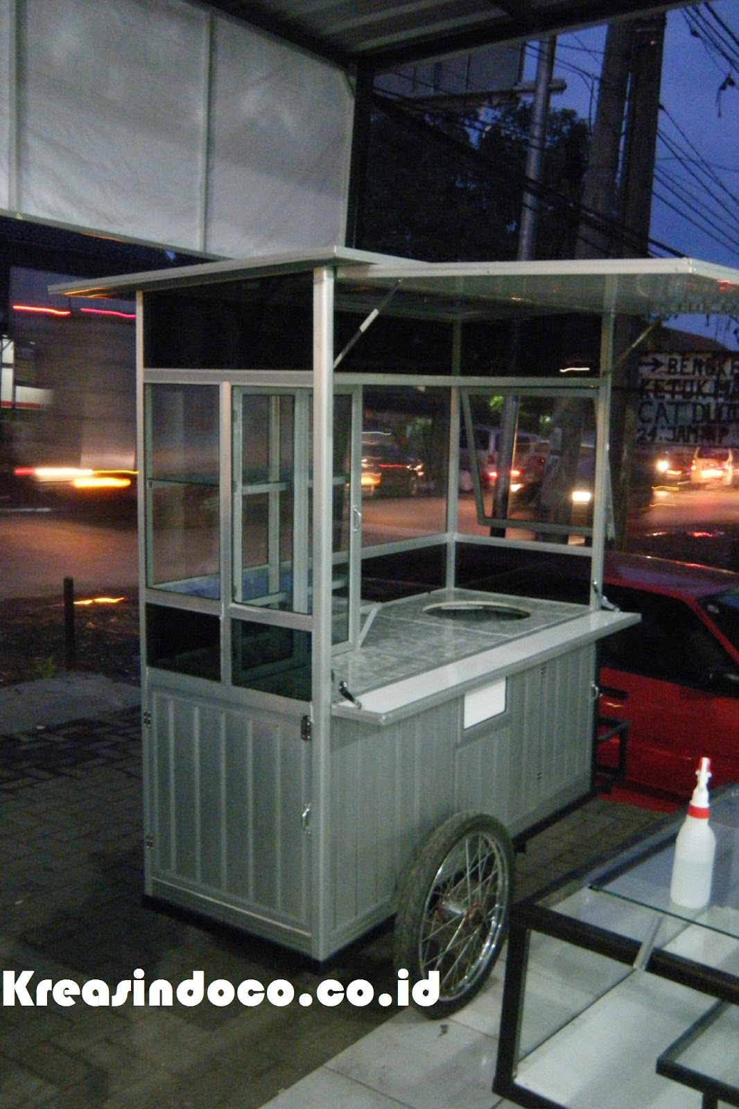 Daftar Harga Berbagai Macam Gerobak Aluminium Besi Dan
