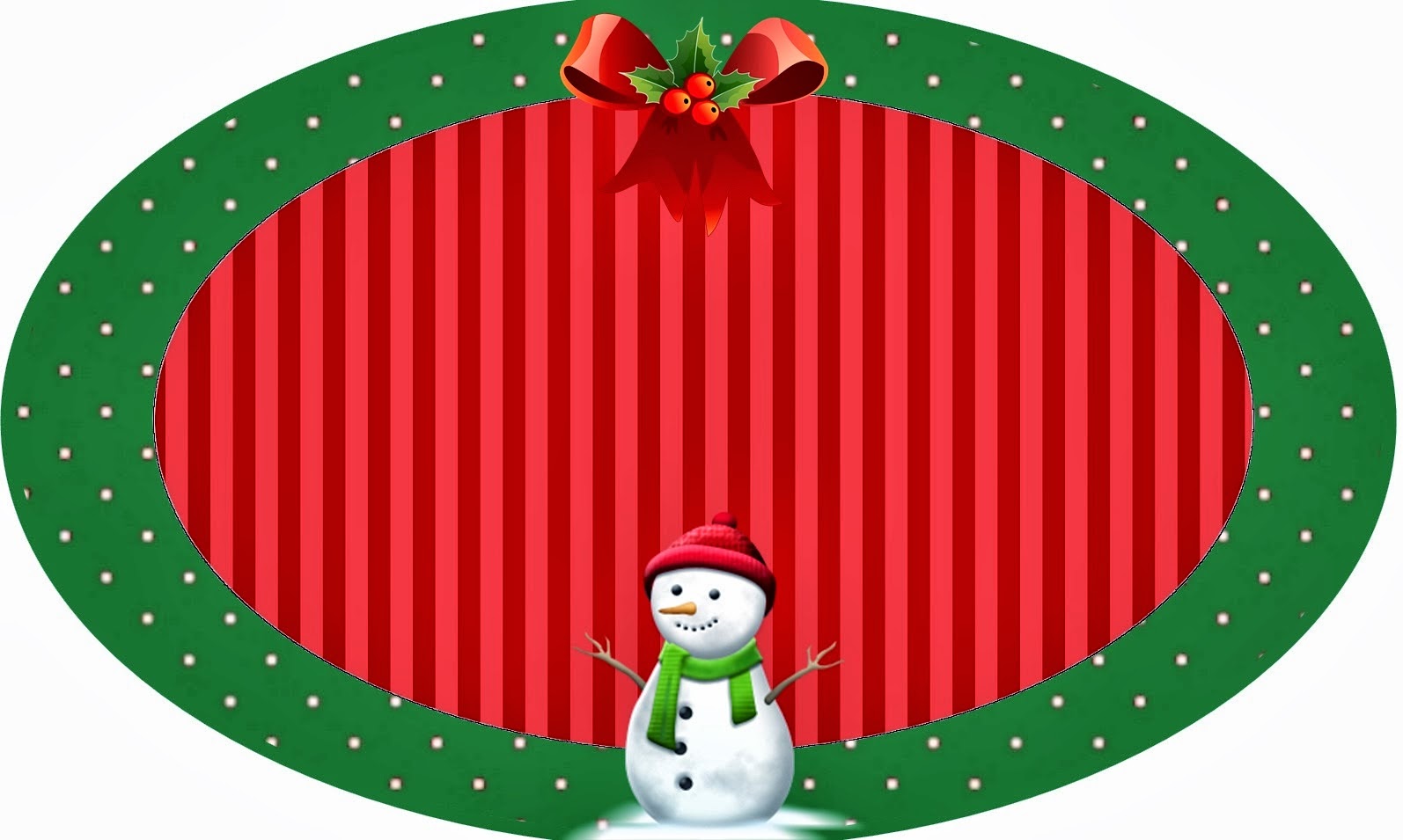 individuales navideños para imprimir