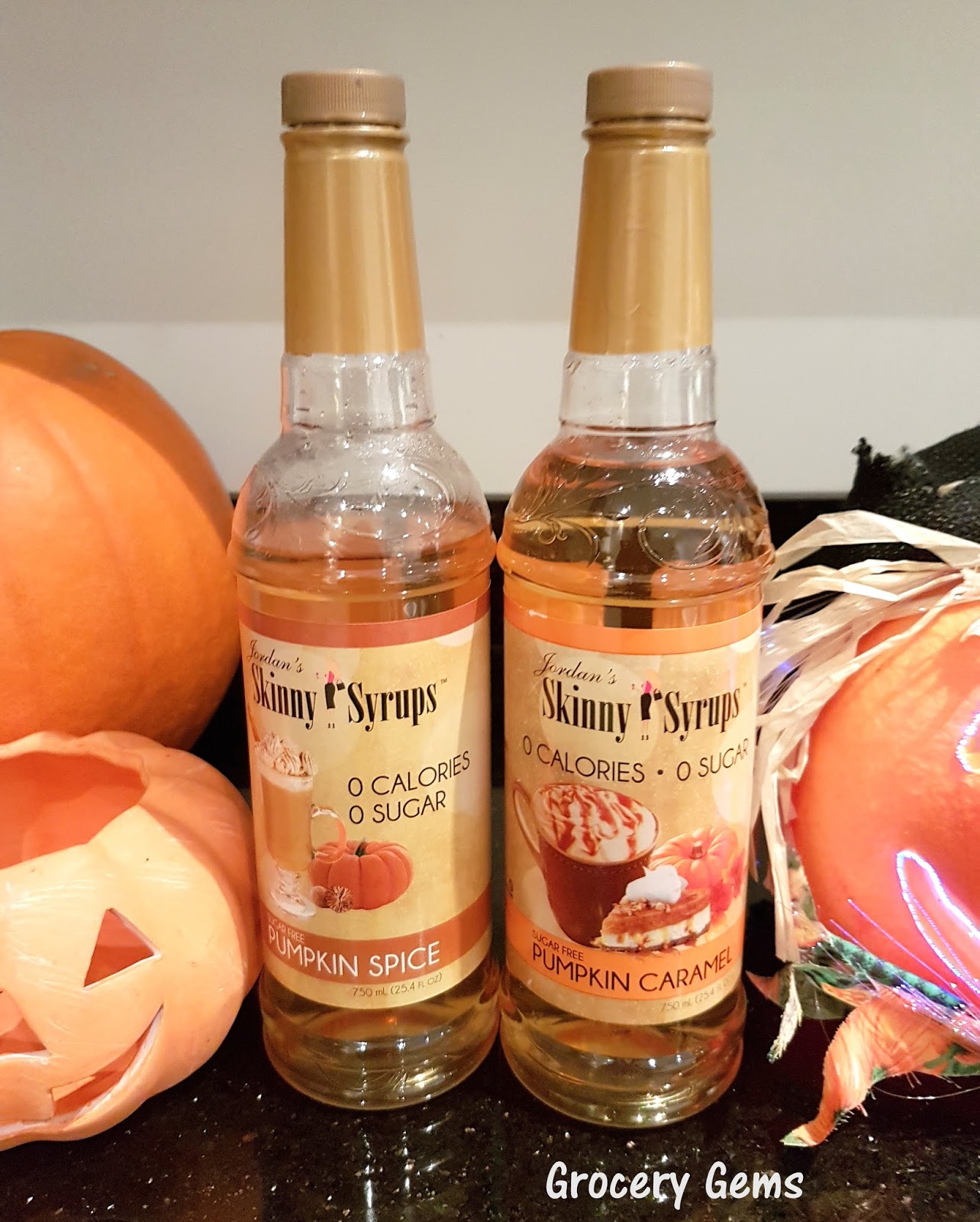 Grocery Gems Review Jordan's Skinny Syrups Pumpkin Spice & Pumpkin
