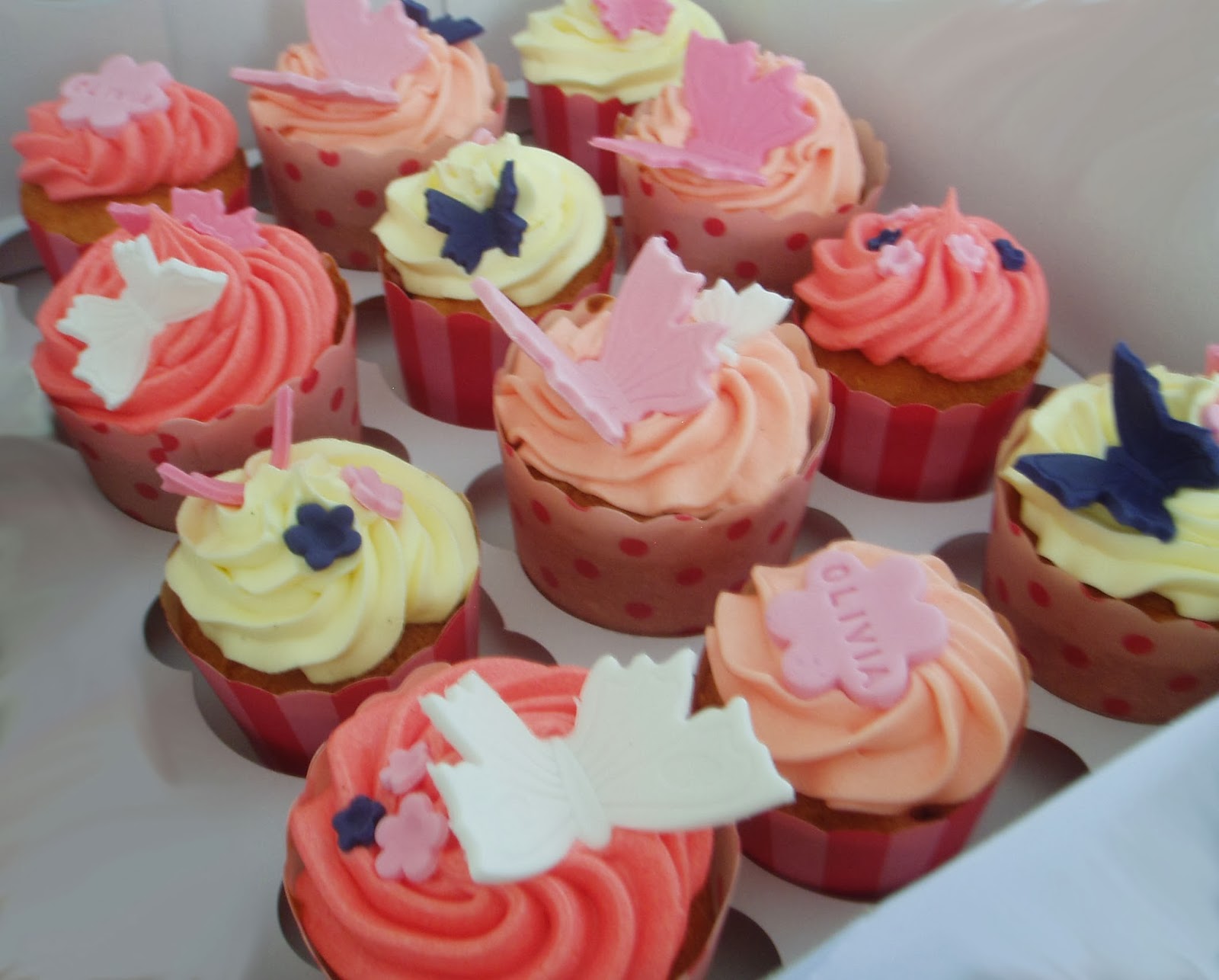 Nada's cakes Butterfly Cupcakes by Nada's Cakes Canberra