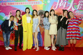 左起：曹蘭、涵冷娜（許乃涵）、陸明君、謝沛恩、夏瓏、郭雪芙、小薰、鍾欣凌
