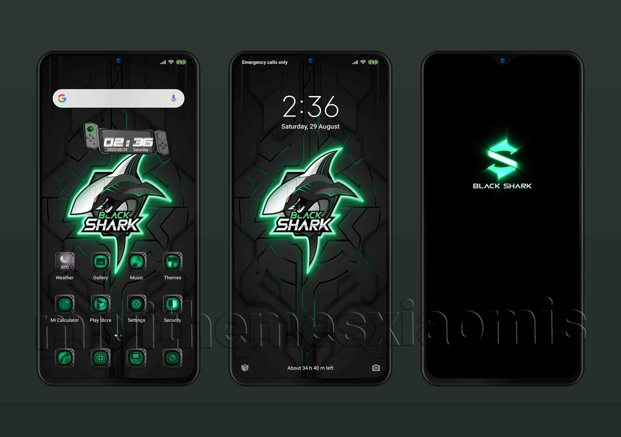 Black Shark 3D MIUI Theme With Boot Animation MIUI 12 Theme Based | Xiaomi  Official Theme Store link
