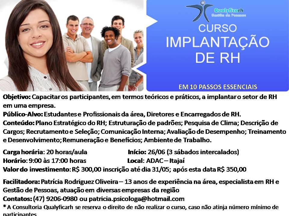 Implantação De Rh Em Pequenas Empresas